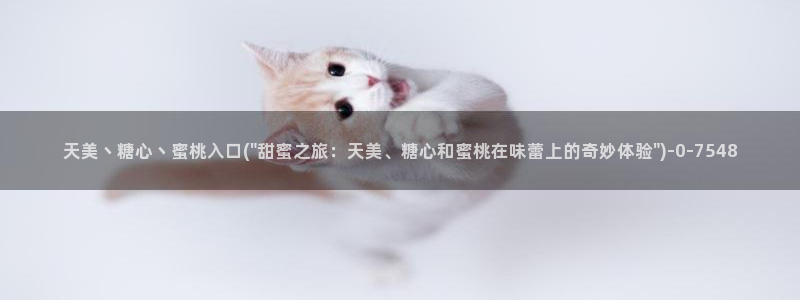 糖心vlog糖