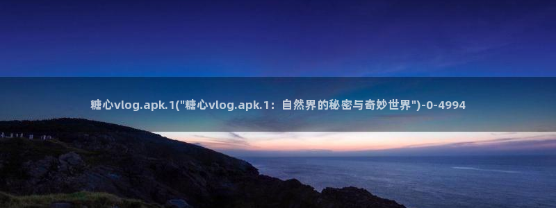 9.1糖心vlog